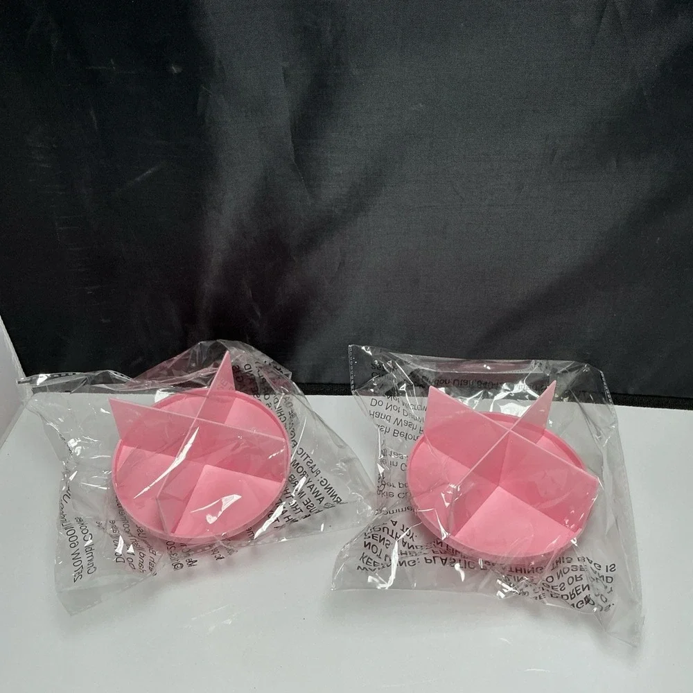 Crumbl Cookie Cutter Lot Of 2 Sealed Pink 4 Way Cutter Crumble New‎